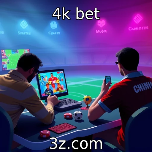 Crescimento das plataformas de jogos online : 4k bet